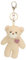 Ours Porte clé Peluche,Pendentif Sac à dos Ourson, Porte clé Cadeaux en Peluche pour Garçons Filles