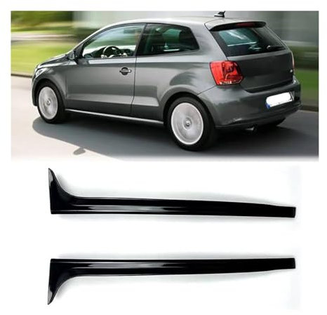 BHYYDS Auto Heckspoiler Für VW Polo MK5 6R 6C 2011–2017 Heckspoiler In Schwarz Glänzend