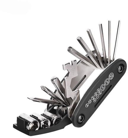 16-in-1 Bike Multi-Tool, All-in-One Bicycle Repair Kit