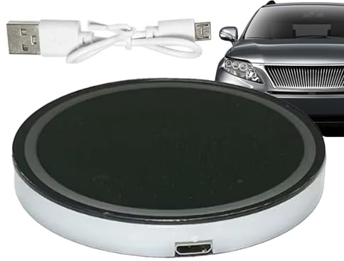 LED Cup Holder | Decoration with Mat that Can Be Recharged in 7 Colours | Decoration for Coasters, for Cars, Trucks, SUVs, Interior Vehicles