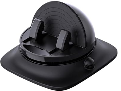 Monte del teléfono celular automóvil: soporte tablero con base no deslizante, ángulo de visión ajustable, organizador cable incorporado, diseño estable anti-scratch | Postón tableta para teléfonos int