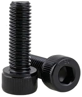 1/20 Stück Linksgewinde M3 M4 M5 M6 M8 M10 M12 M14 M16 Schwarz 12.9 Stahl Innensechskantschraube(60mm,1pc M14)