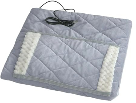 Thermo-Decke, weich und 70 x 100 cm, Winterdecke für den Schoß und den | Arbeitsstuhl, für , Bett, Sofa, Innen, Winter, Reisen, Zuhause