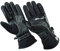 Texpeed Motorradhandschuhe Damen Winter wasserdicht - Biker Winter warm handschuhe - Schwarz gemustert L