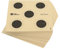 OpTacs Luftgewehrscheibe 14 x 14 cm mit 5 Spiegeln - 50 Stück