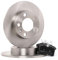 RIDEX 3405B0002 Bremsenset Hinten 230mm - Bremsen Set mit Bremsscheiben und Bremsbeläge Satz