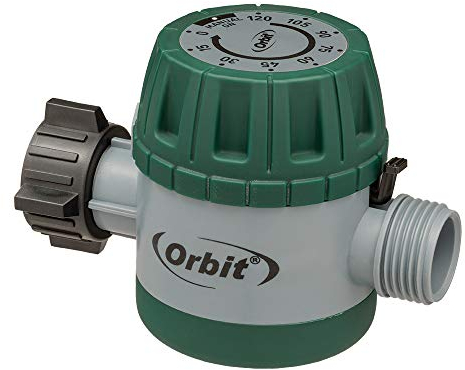 Orbit 62034 Mechanischer Bewässerungs-Timer für Gartenschläuche, 2er-Pack