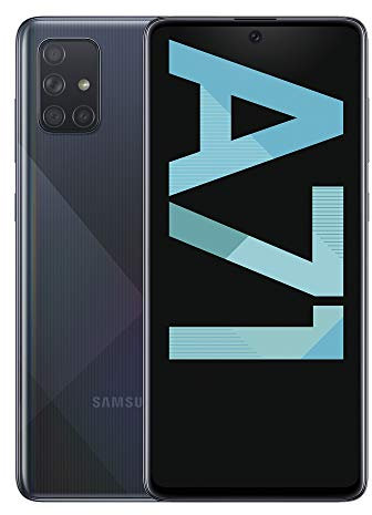 Samsung Galaxy A71 - Smartphone 4G, double SIM, 6 Go RAM, 128 Go ROM Noir