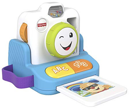 Fisher-Price Laugh and Learn Click and Learn Instant Camera, 490 g, GMX42