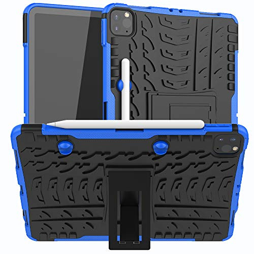 Hülle® Fermezza Custodia con Kickstand Compatibile per Apple iPad Pro 11 2020(Blu)