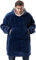 CASKIE Oversized Hoodie Sweatshirt Blanket, Original Decke Pullover, Super weiche gemütliche warme komfortable Kapuze Robe, Geeignet Kapuzenpullover für Damen, Herren und Jugendliche