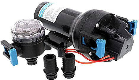 Jabsco P601J-218S-3A, ParMax HD6-12V 6GPM 60PSI Heavy Duty Freshwater Delivery Pump