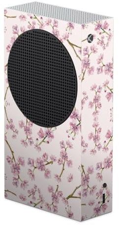 DeinDesign Skin Compatibile con Microsoft Xbox Series S Pellicola Adesivi Fuori di Ciliegia Primavera Girl Style