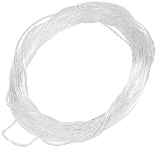 AERZETIX - C51729 - Filo elastico in silicone - per collana braccialetto gioielli - 4 metri x 1mm - colore trasparente - progetti creativi cucito arte artigianale