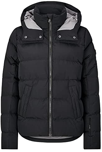 Ziener Damen TUSJA Ski-Jacke Freizeit, Sport | warm, wasserdicht, Micro Down, black, 44