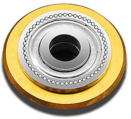 WANGCL Tile Cutter Wheel Tungsten Carbide High Hardness Alloy Cutting Wheel Suit for Glass Cutters Hand Tile Cutters Mosaic Cutters- Gold 50000M