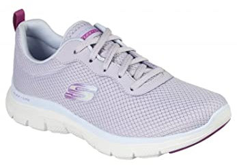 Skechers Sneaker da Donna Flex Appeal 4.0 Brillant View, Viola Lav, 41 EU