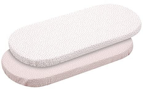 Cambrass - Bajera Moises/Carro Pack 2 Ud. 35x80x7 cm Liberty Rosa