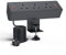 Desk Power Socket, Haiaoyyds Desk Power Strip with 3 UK Plugs, 2 USB C Ports, 2 USB A Ports, and 3M Cable, Desktop Plug Socket for Home Office, Black