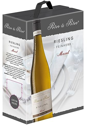 Peter & Peter Riesling Qualitätswein feinherb (1 x 3 l)
