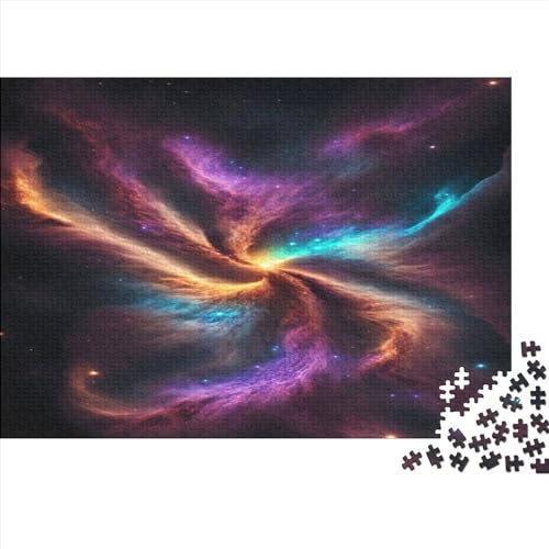 Colorful Space Puzzles 1000 Teile, Colorful Vortex Puzzle Geschicklichkeitsspiel Für Die Ganze Familie, Buntes Legespiel, Erwachsenenpuzzle Ab 14 Jahren 1000pcs (75x50cm)