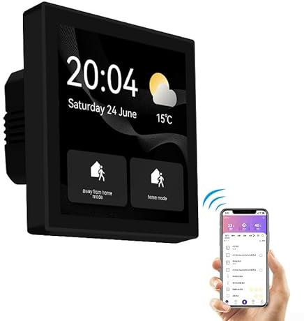 para Tuya para Smart Life - Panel de control central multifunción compatible con pantalla inteligente para automatización del hogar