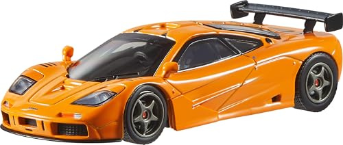 Hot Wheels Premium Mclaren F1, Fahrzeug im Maßstab 1:43, offiziell lizenzierte Replikate für erwachsene Sammler, Real-Riders-Reifen, Metall/Metall-Karosserie und -Fahrgestell, HWT15
