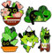 Mabor 5Pcs Cat Enamel Pins Set, Funny Animal Enamel Brooch Pins Badges for Women Girl Cute Black Cat Pins Cartoon Lapel Badges for Bags Clothing