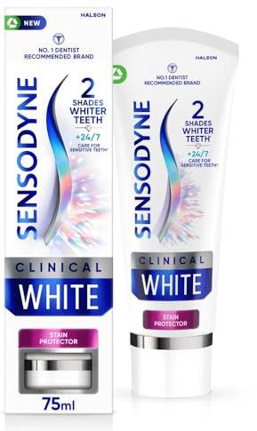 Sensodyne Clinical White Stain Protector Toothpaste 75ml