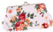 Yardenfun Pochette Longue Toile Rose Vintage avec Fermeture à Boucle à Main Élégant pour Femme pour Monnaies Et Accessoires