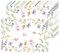 Blumen Pflanzen Papier Platzsets 50 Stück Einweg Platzsets Frühling Gänseblümchen Lavendel Papier Tischsets 40x28 cm, Saisonal Dekoration für Küche, Esstisch, Urlaub, Party