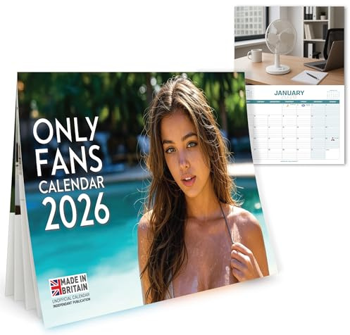 Geburtstagsgeschenke für Männer - Lustige Only Fans 2026 Wandkalender Scherzgeschenk - Geburtstagsgeschenk für Bürokollegen - Valentinsgeschenk für Männer - Lustiger Kalender 2026