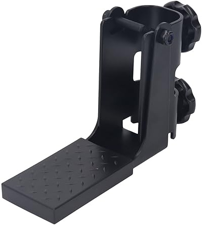ANKROYU Spaten- und Gabel-Grabhilfe, ergonomisches, arbeitssparendes Gartengerät zum Bodendrehen, Bodenlockern mit Karbonstahlkonstruktion, 45-mm-Klemmbereich