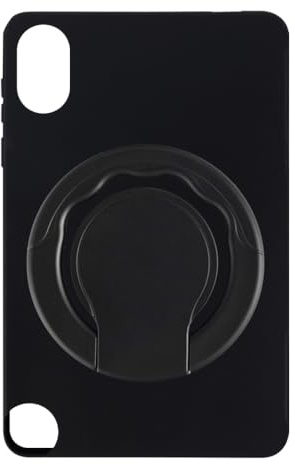 Hülle und Ringständer für Blackview Zeno 1 - Schwarz | 8 Stoßfeste Hülle mit Ringhalterung und drehbarem Griffbügel