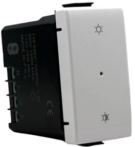 gloca Serie Zigbee E-SMART TUYA Smart Home (GATEWAY NON INCLUSO) (Compatibile Matix, Interruttore Dimmer Smart)