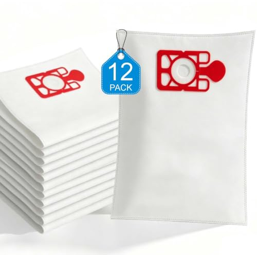 12 Pack Hoover Bags for Numatic Henry, Hetty, Harry and James Vacuum