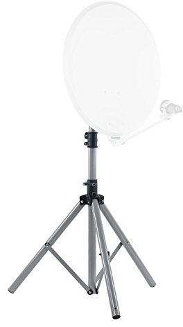 Sat Stativ Alu Maxview, teleskopierbar,mit Heringen,Wasserwaage, kleines Packmaß
