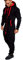 Amaci&Sons Herren Overall Jumpsuit Jogging Onesie Trainingsanzug Camouflage 3004 Schwarz/Rot M