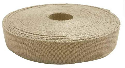 Sangle de jute 40mm - Rouleau de 25 mètres