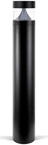 LED Bollard Landscape Lights 38 20W 3000K 120V-277V Commercial/Residential Modern Ballard Lighting Fixture for Garden, Pathway, Driveway Electric Light. ETL Listed.