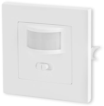 ZLXHDL Detector de Movimiento 2 Hilos, Encendido/Apagado Y Ajustes De Funcionamiento De 3 Vías PIR, Tiempo y luminosidad Regulables, Sensor de Movimiento para Luz De 110 V?240 V AC
