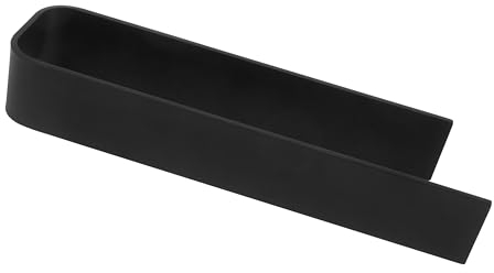 Milti Handtuchhalter selbstklebend aus gebürstetem Edelstahl 304 [Schwarz, 22cm] Handtuchstange ohne Bohren für Badezimmer und Küche, Nie Wieder Bohren, Hochwertiger 3M Kleber