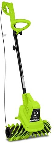 RGS Living GreenSweep Reviver - Cepillo eléctrico para césped Artificial para Limpiar césped Artificial - Ligero y Compacto