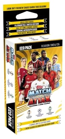 Eco Pack Match Attax Karten UCL 24-25