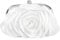 LHHMZ Damen Elegante Rose Clutch Tasche Clutch aus geblümtem Satin Florale Abend Umhängetasche Hochzeitsfeier Clutch