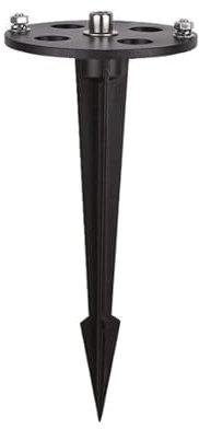 G + L Leuchten und mehr Erdspieß für Wegeleuchten | Rostfreier Erdspieß aus Aluminium | Erdspieß für Steckdosensäule | in 4er-Set