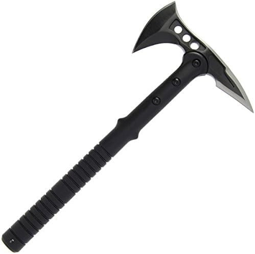 Tactical Tomahawk-Design AXT schwarz MIT KOPFTASCHE Rettungsaxt Camping Axt Beil Maq2083