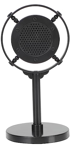 LALADEFIEE Mikrofon Kinder Mikrofon Kirmes Stimme Retro Modell Imitation Für Rollenspiele Cosplay Und Bühnenkostüme Dekoratives Requisit Für Partys Und Bars Antikes Design