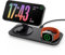 Wireless Charging Station Compatible with Mag-safe Charger, Foldable Magnetic Wireless Charger Stand for iPhone,iWatch 10/9/Ultra 2/8/SE2/7/6/SE/5/4/3/2,pods 4/3/Pro (Foldable Black)