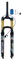 LYYCX 26 27,5 29 Zoll Mountainbike Federgabel Scheibenbremse LYYCX-04 Federweg 160mm Luftgabeln Innenrohrdurchmesser 34mm für XC Offroad Downhill Mountainbike(Tapered Remote Lockout,26 inch)